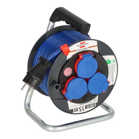 Garant Kompakt IP44 Kabeltrommel 15m AT-N05V3V3-F 3G1,5 blau