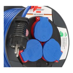 Garant Kompakt IP44 Kabeltrommel 15m AT-N05V3V3-F 3G1,5 blau