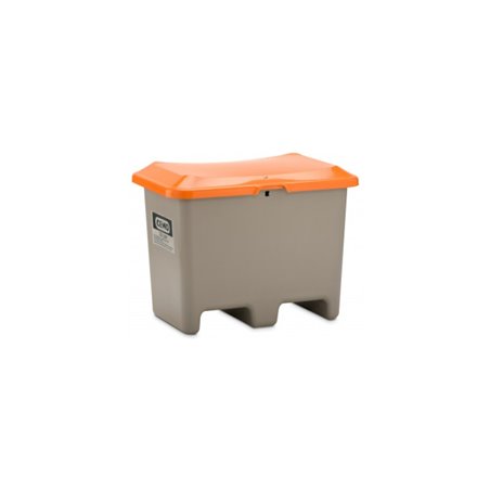 CEMO Streugutbehälter Plus3 unterfahrbar ohne Entnahme grau/orange