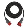 CEE Verlängerungskabel IP44 25m schwarz H07RN-F 5G2,5 5-polig