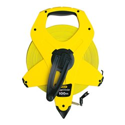 Stanley Bandmaß PowerWinder Fiberglas 100m