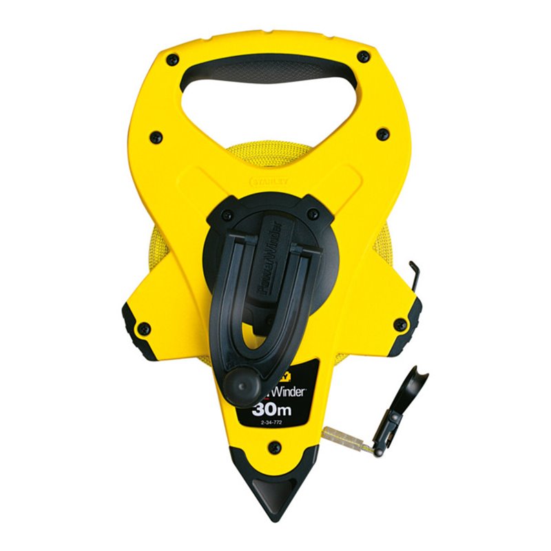 Stanley Bandmaß PowerWinder Fiberglas 30m