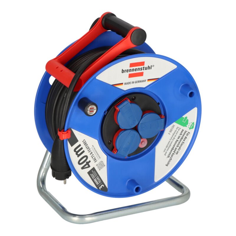 Garant IP44 Kabeltrommel 40m H05RR-F 3G2,5