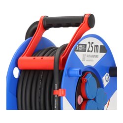 Garant IP44 Gewerbe-/Baustellen-Kabeltrommel 25m H07RN-F 3G2,5