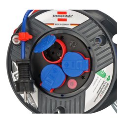 Garant IP44 Kabeltrommel 25m AT-N05V3V3-F 3G1,5 blau