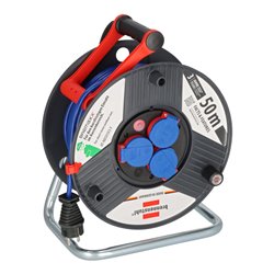 Garant IP44 Kabeltrommel 50m AT-N05V3V3-F 3G1,5 blau