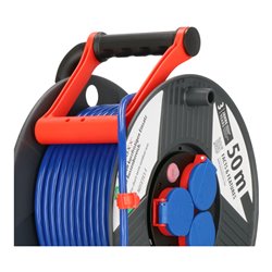 Garant IP44 Kabeltrommel 50m AT-N05V3V3-F 3G1,5 blau