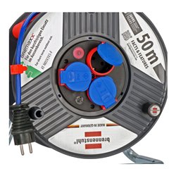 Garant IP44 Kabeltrommel 50m AT-N05V3V3-F 3G1,5 blau