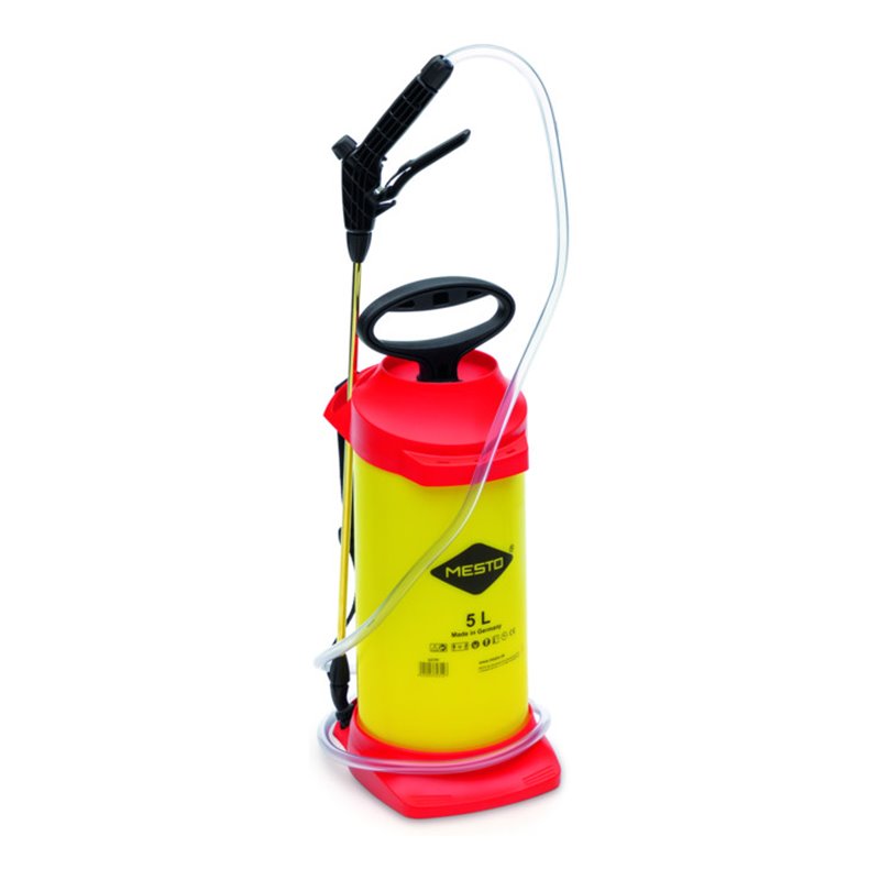 MESTO Drucksprühgerät FIX PLUS mit Messing-Spritzrohr 5 Liter, FPM, ölbeständig