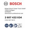 Bosch Flachfaltenfilter Polyester viereckig 6150 cm², 240 x 140 x 56 mm