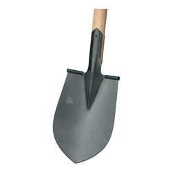 Idealspaten Bauspaten Löwe Kieler Form gestrahltes Blatt