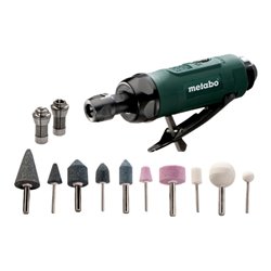 Metabo Druckluft-Geradschleifer DG 25 Set Kunststoffkoffer