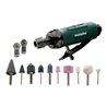 Metabo Druckluft-Geradschleifer DG 25 Set Kunststoffkoffer