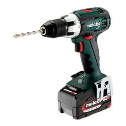Metabo Akku-Bohrschrauber BS 18 LT metaBOX 145 18V 2x4Ah Li-Power + ASC 55