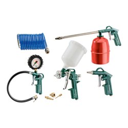Metabo Druckluft-Werkzeugset LPZ 7 Set Karton