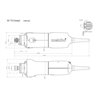 METABO Geradschleifer, Typ: GE710C