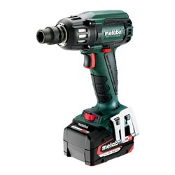 Metabo Akku-Schlagschrauber SSW 18 LTX 400 BL metaBOX 145 18V 2x5.2Ah Li-Power + ASC 55