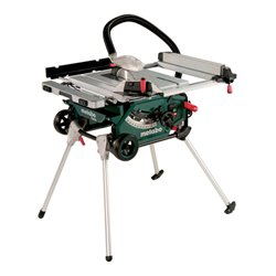 Metabo Tischkreissäge TS 216 mit Untergestell und Trolleyfunktion Karton