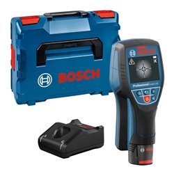 Bosch Ortungsgerät Wallscanner D-tect 120 mit 1 x 1,5 Ah Li-Ion Akku L-BOXX