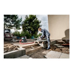 Metabo Winkelschleifer WE 26-230 MVT Quick mit Schnellspannmutter, drehbarem Haupthandgriff, Totmannschalter Karton