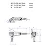 Metabo Winkelschleifer WE 26-230 MVT Quick mit Schnellspannmutter, drehbarem Haupthandgriff, Totmannschalter Karton