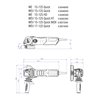 Metabo Winkelschleifer WE 15-125 Quick Karton