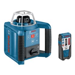Bosch Rotationslaser GRL 300 HV mit RC 1 WM 4 LR 1 BT 170 HD und GR 240