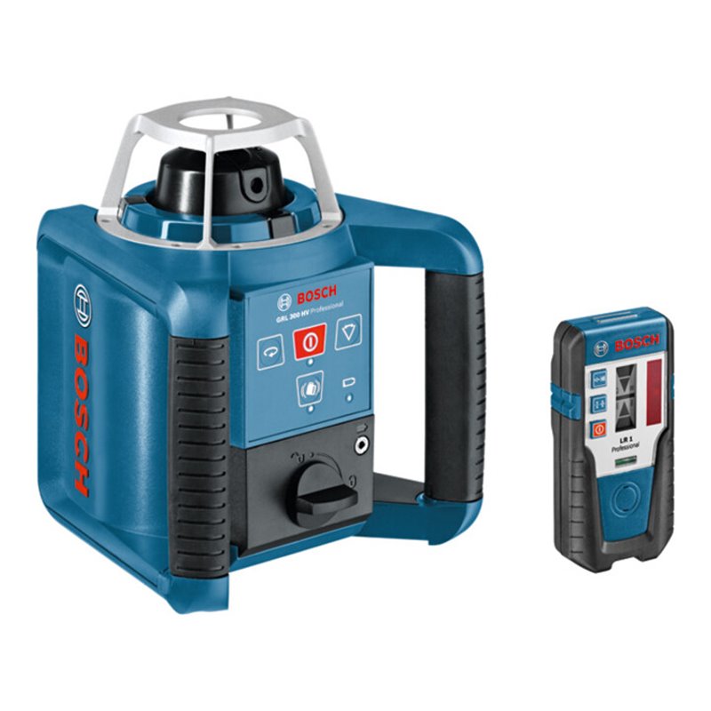 Bosch Rotationslaser GRL 300 HV mit RC 1 WM 4 LR 1 BT 170 HD und GR 240