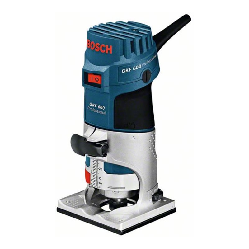 Bosch Kantenfräse GKF 600 mit Handwerkerkoffer
