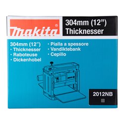 Makita Dickenhobel 2012NB, Hobelbreite 304 mm