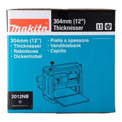 Makita Dickenhobel 2012NB, Hobelbreite 304 mm