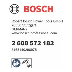 Bosch Schnellspannbohrfutter bis 13 mm 1,5 bis 13 mm 1/2' bis 20 Abb. Nr. 6