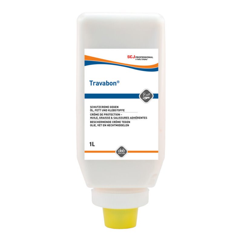 S.C. Johnson Hautschutzcreme Travabon classic, Inhalt: 1000A ml