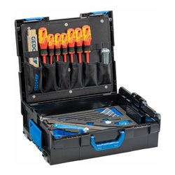 Gedore 1100-03 L-BOXX 136 mit Sortiment Sanitär 44-teilig