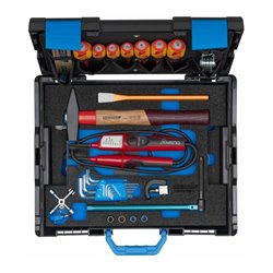 Gedore 1100-03 L-BOXX 136 mit Sortiment Sanitär 44-teilig