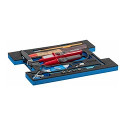 Gedore 1100-03 L-BOXX 136 mit Sortiment Sanitär 44-teilig