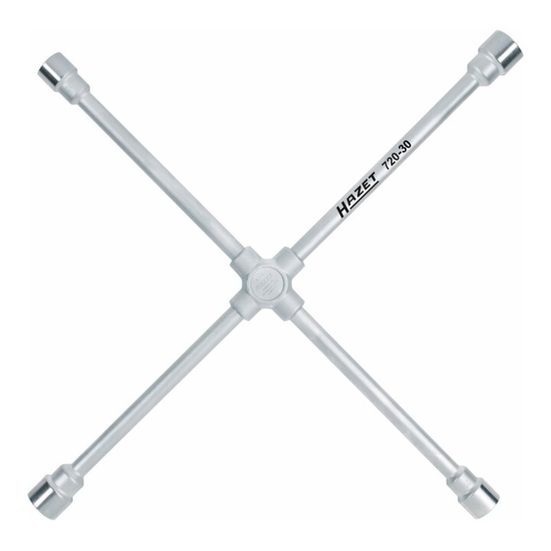 HAZET Kreuzschlüssel 720-30 Außen-Sechskant Profil 24 x 27 x 30 x 32sup15/sup⁄sub16/sub x 1.sup1/sup⁄sub16/sub x - x 1.sup1/sup⁄
