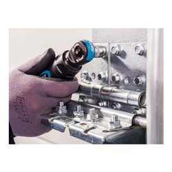 HAZET Mini Ratschenschrauber 9020P-2 Vierkant massiv 6,3 mm (1/4 Zoll)