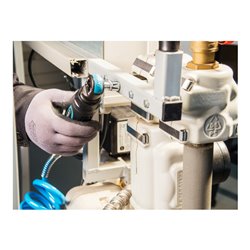 HAZET Mini Ratschenschrauber 9020P-2 Vierkant massiv 6,3 mm (1/4 Zoll)