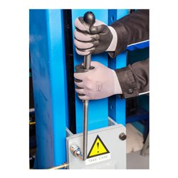 HAZET Ausziehbarer Radmuttern-Schlüssel 772 Vierkant massiv 12,5 mm (1/2 Zoll) Außenvierkant Antrieb 12,5  1/2 Zoll