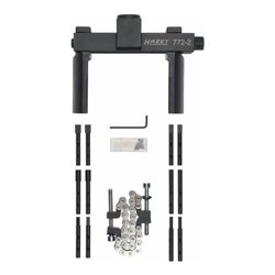 HAZET Universal-Achs- und Nutmuttern-Schlüsseleinheit-Werkzeug-Satz 772-2/16 Vierkant hohl 20 mm (3/4 Zoll) Anzahl Werkzeuge: 16