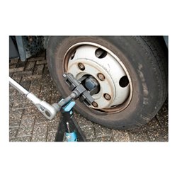 HAZET Universal-Achs- und Nutmuttern-Schlüsseleinheit-Werkzeug-Satz 772-2/16 Vierkant hohl 20 mm (3/4 Zoll) Anzahl Werkzeuge: 16