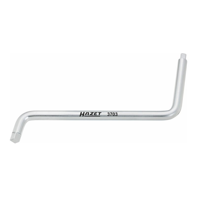 HAZET Öldienst-Schlüssel 3703 Innen-Vierkant Profil 8 x 10
