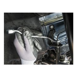 HAZET Bremsleitungs-Schlüssel (offen) 612N-11 Außen-Sechskant Profil 11