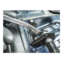 HAZET Bremsleitungs-Schlüssel (offen) 612N-11 Außen-Sechskant Profil 11