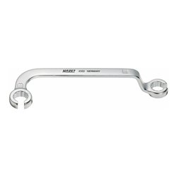 HAZET Einspritzleitungs-Schlüssel 4560 Außen-Doppel-Sechskant Profil 17 x 17