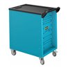 HAZET Werkstattwagen Assistent 177-7, Schubladen flach: 6 x 80 x 527 x 348 mm, Schubladen hoch: 1 x 165 x 527 x 348 mm