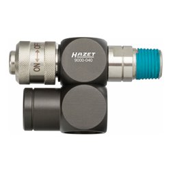 HAZET Drehgelenk mit stufenlosem Luftdurchfluss-Minderer 9000-040