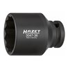 HAZET Schlag-, Maschinenschrauber-Steckschlüssel-Einsatz (Doppel-6kt.) 3047-36 Vierkant hohl 12,5 mm (1/2 Zoll) Außen-Doppel-Sec