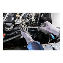 HAZET Glühkerzen-Schlüssel 4760-2 Vierkant hohl 10 mm (3/8 Zoll) Außen-Sechskant Profil 8sup5/sup⁄sub16/sub